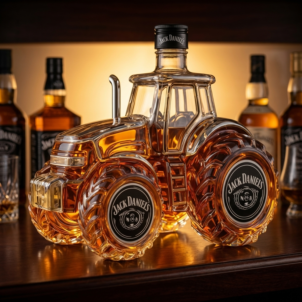 Decantador de whisky - Edición especial de tractor
