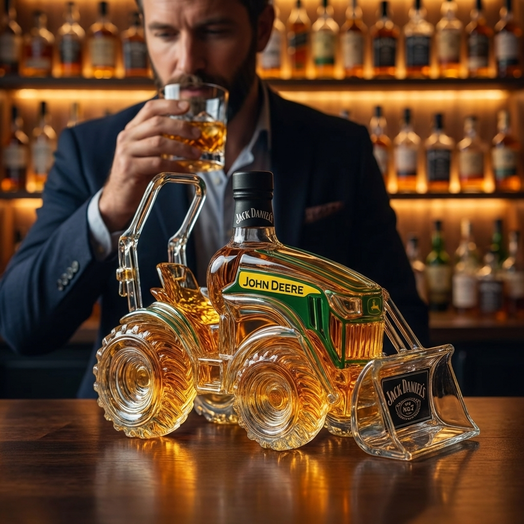 Decantador de whisky - Edición Tractor