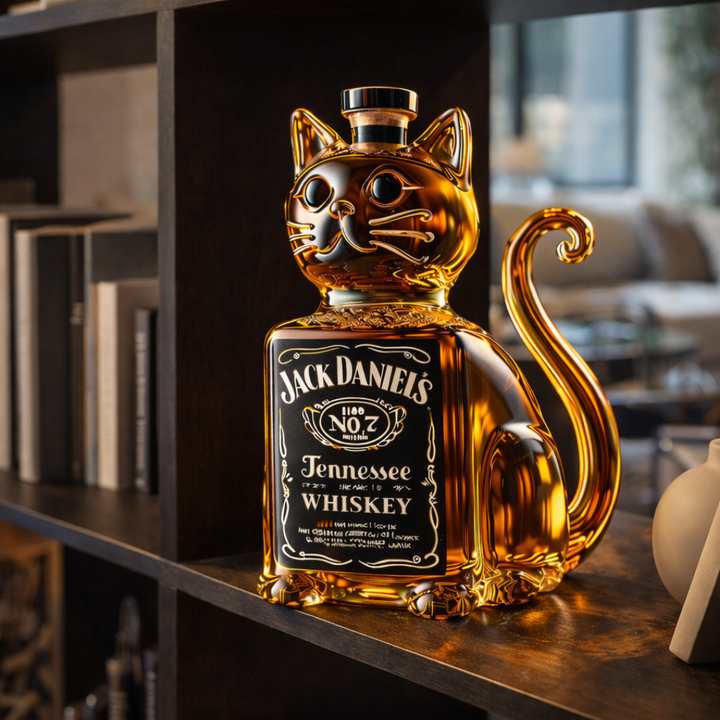 Decantador de whisky - Edición Gato