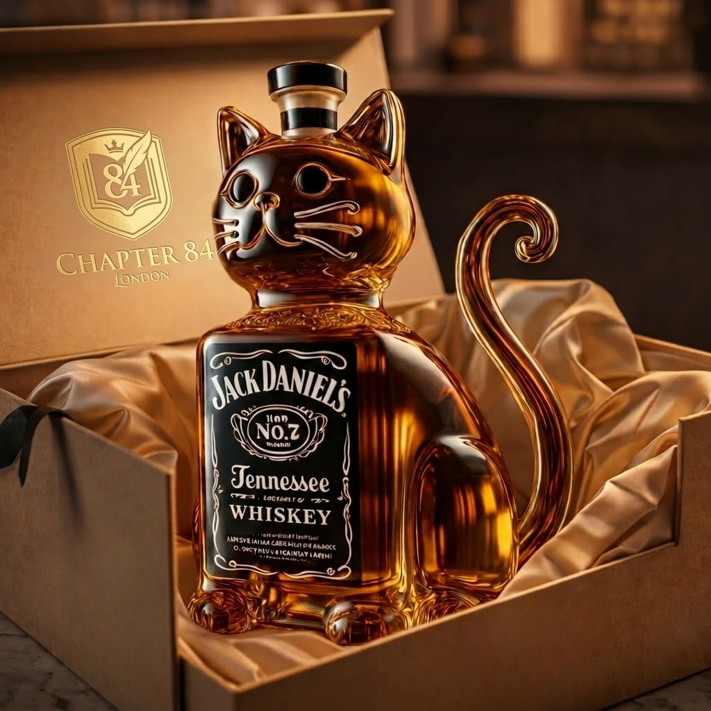 Decantador de whisky - Edición Gato