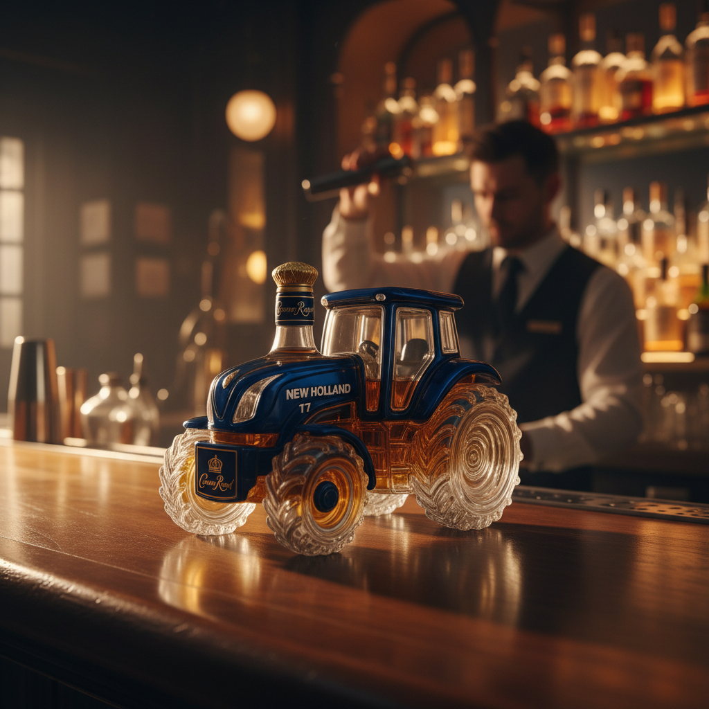Decantador de whisky – New Holland T7