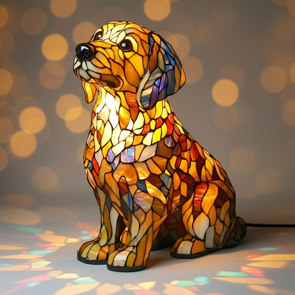 Lily, la figurita espiritual del Golden Retriever