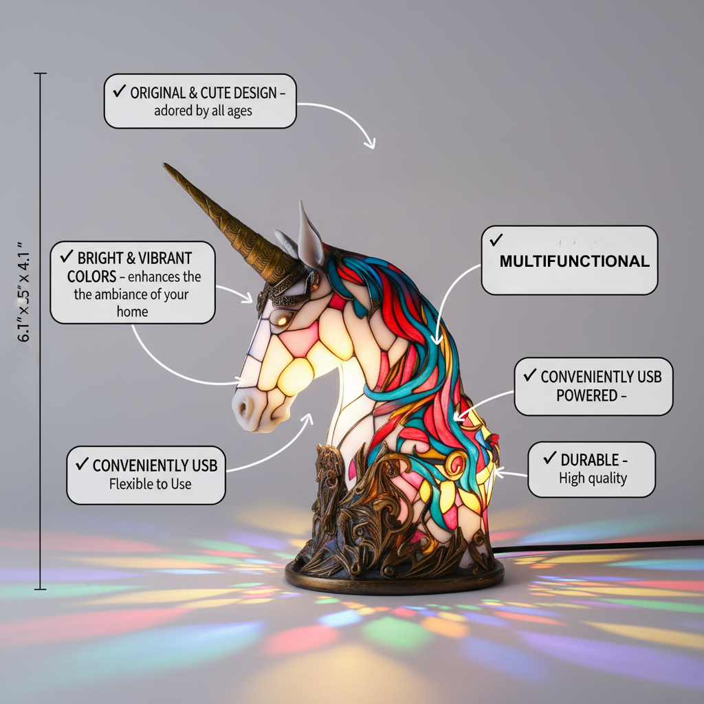 Luna, unicornio encantador