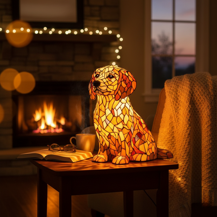 Lily, la figurita espiritual del Golden Retriever