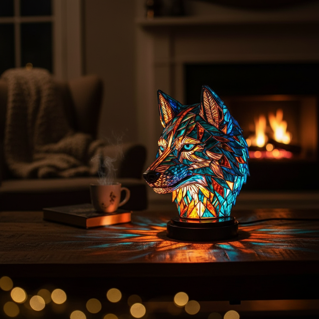 Bo con forma de lobo encantadora
