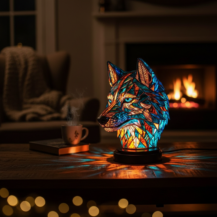 Bo con forma de lobo encantadora